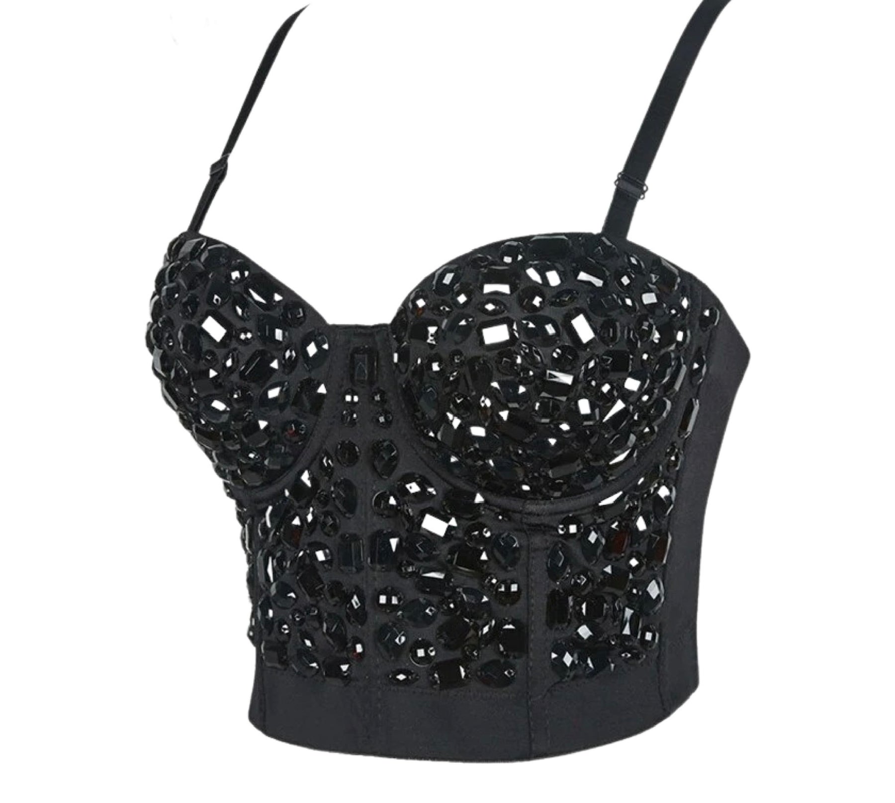 Rhinestone Corset Top