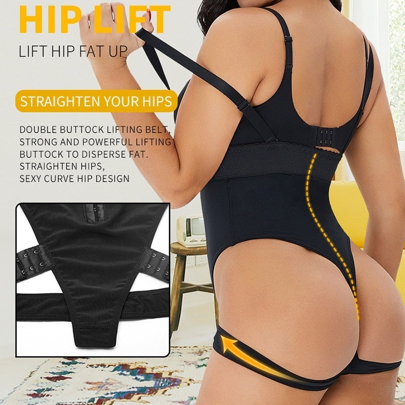 High Waist Butt Lifter Shaper Shorts