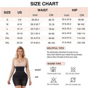 2-in-1 High-Waisted Booty Lift Shaper Shorts